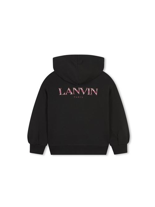 Felpa, bambina, logata. LANVIN PARIS | N3010709B